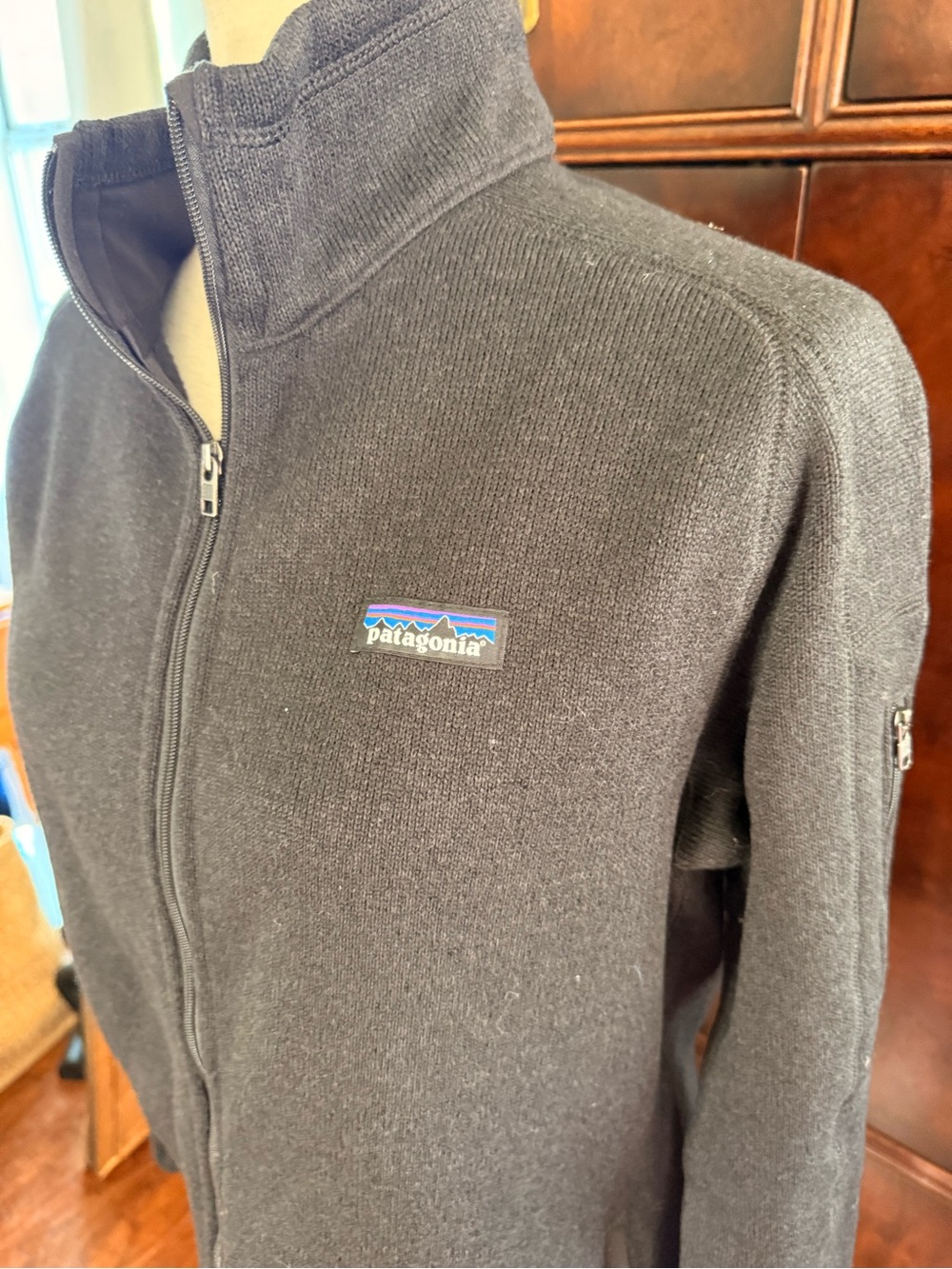 NWT Patagonia Women’s Better Sweater Black Jacket L - Picture 5 of 12